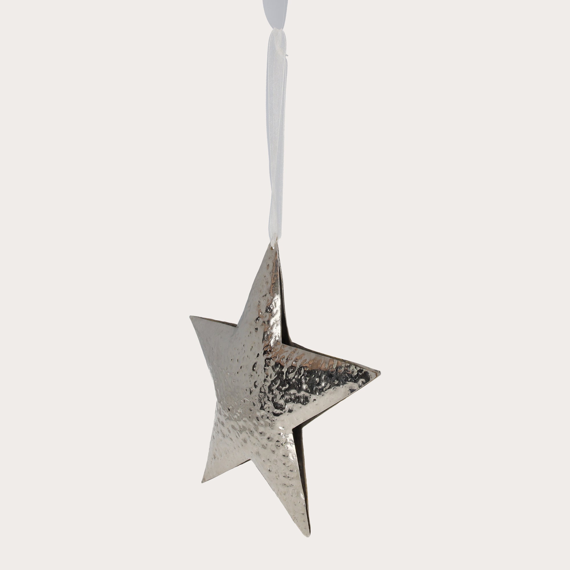 Decorazione Natalizia a Forma di Stella metallo