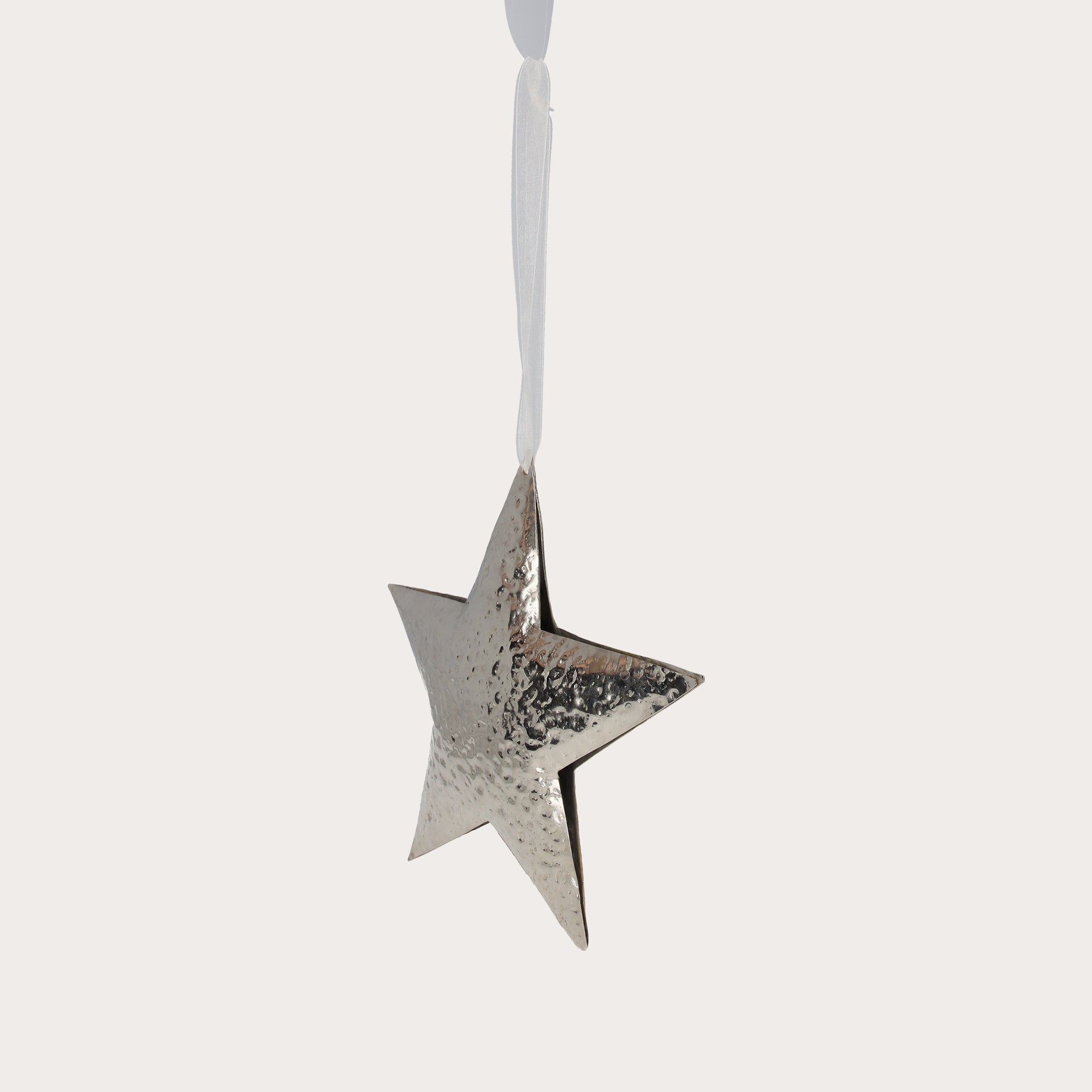 Decorazione Natalizia a Forma di Stella in metallo