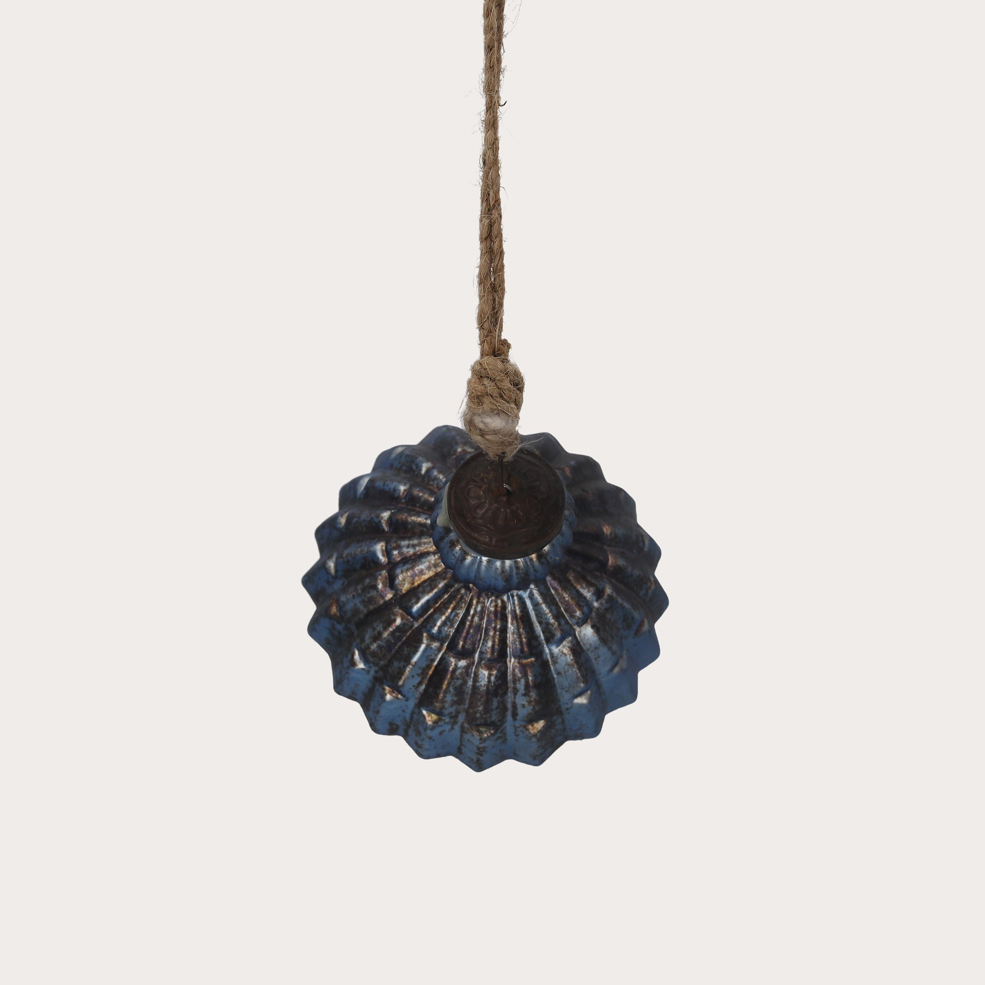 Trottola decorativa natalizia in Vetro