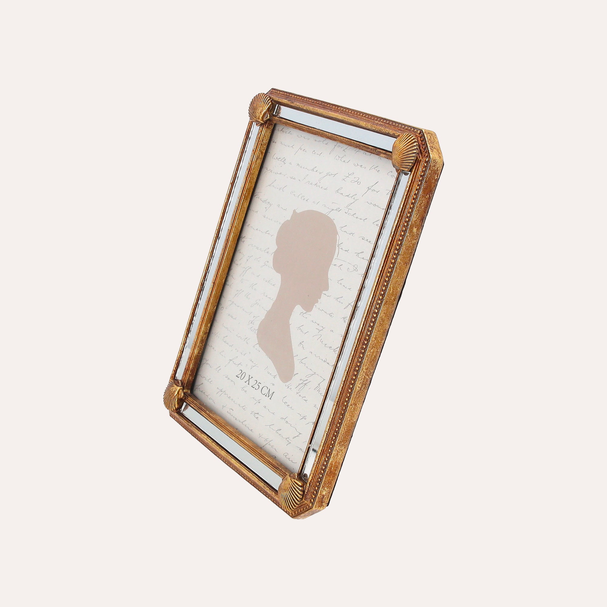 Golden Shells Pattern Photo Frame (16x25cm)