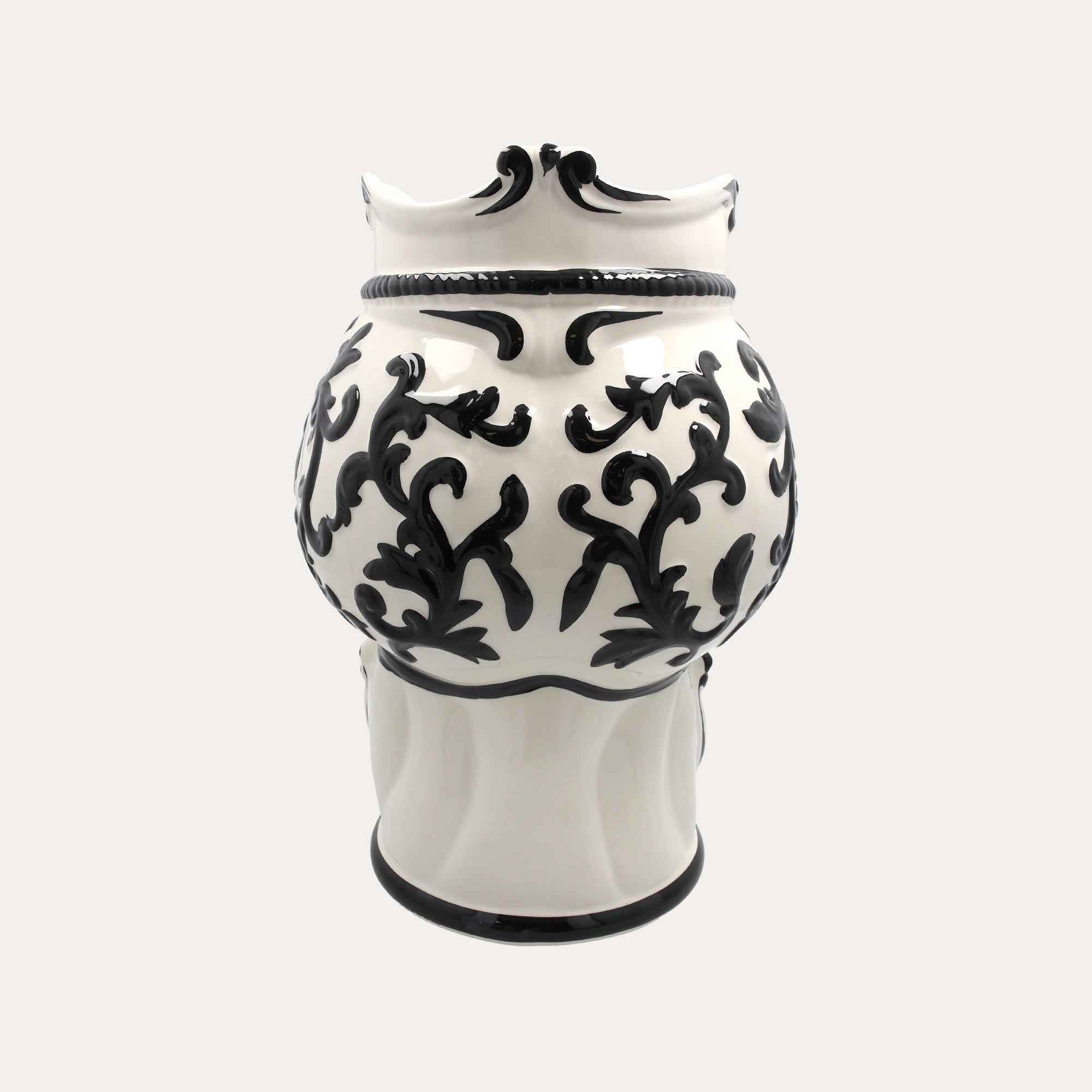 Vaso Testa di Moro Donna Grande in Ceramica – Artigianato Made in Italy h. 47 cm