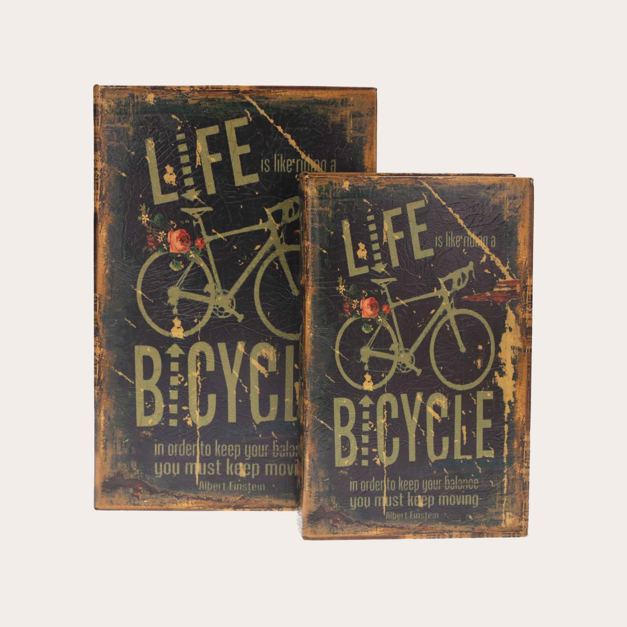 Set di Scatole Libro "Bike"