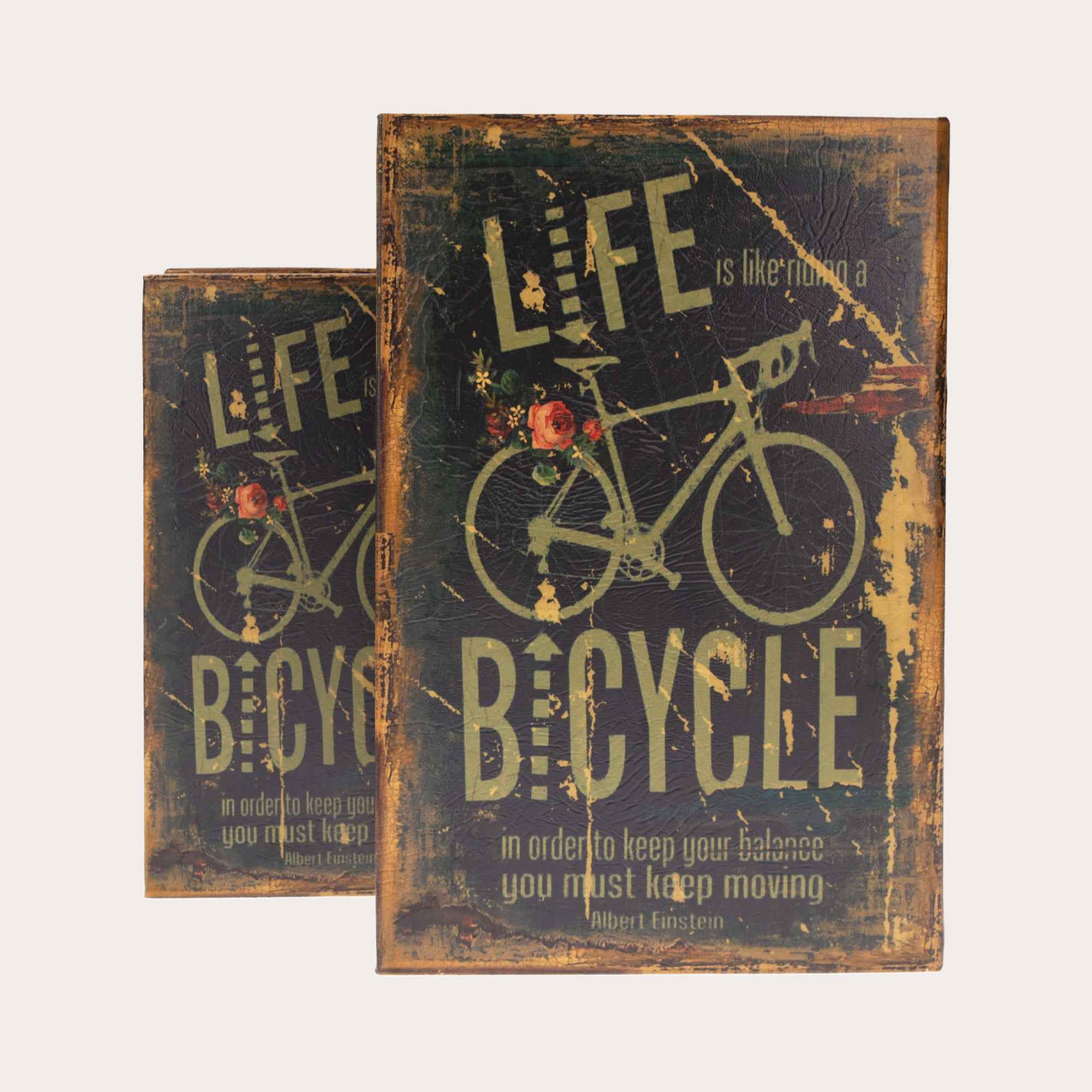 Set di Scatole Libro "Bike"