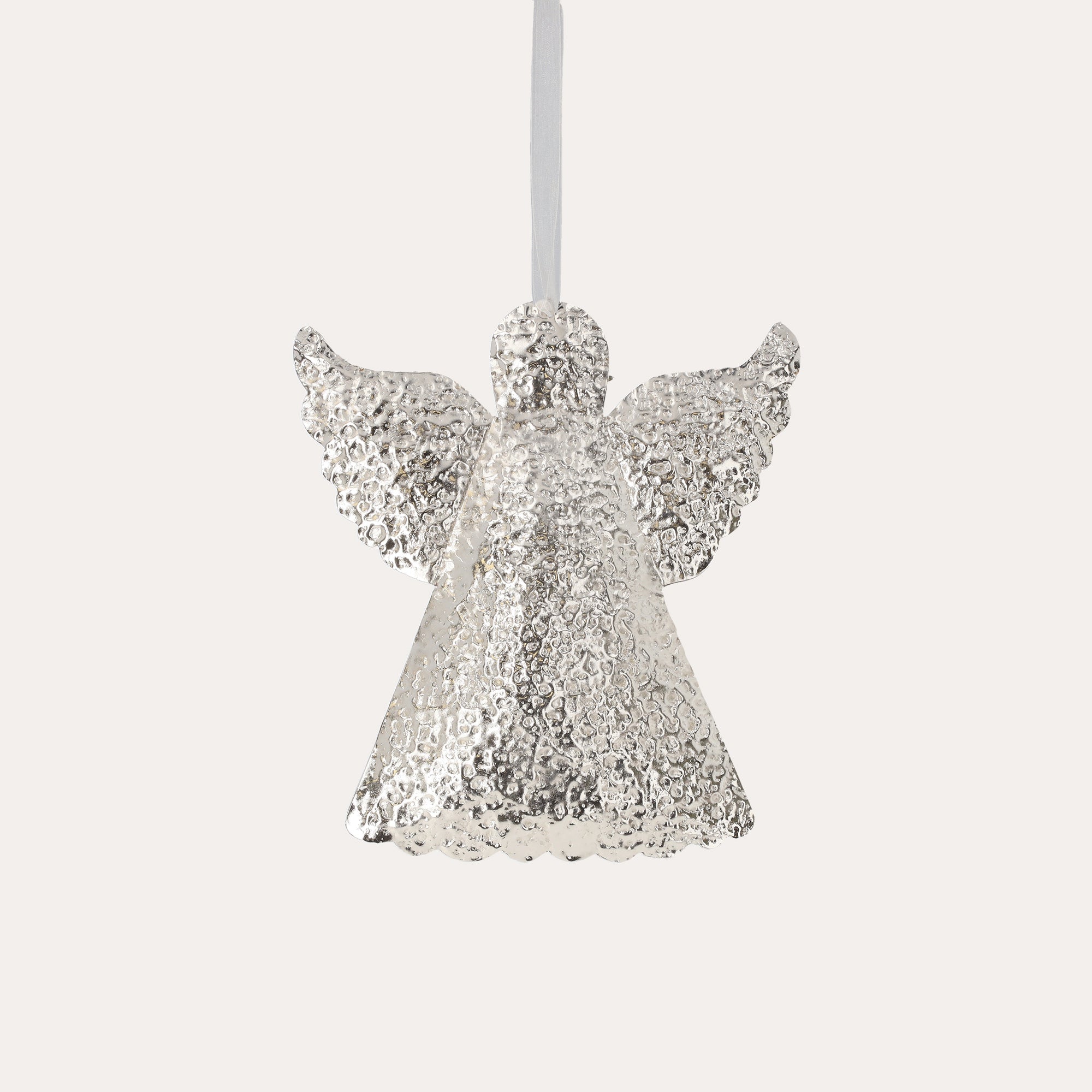 Decorazione natalizia a forma di Angelo in Metallo