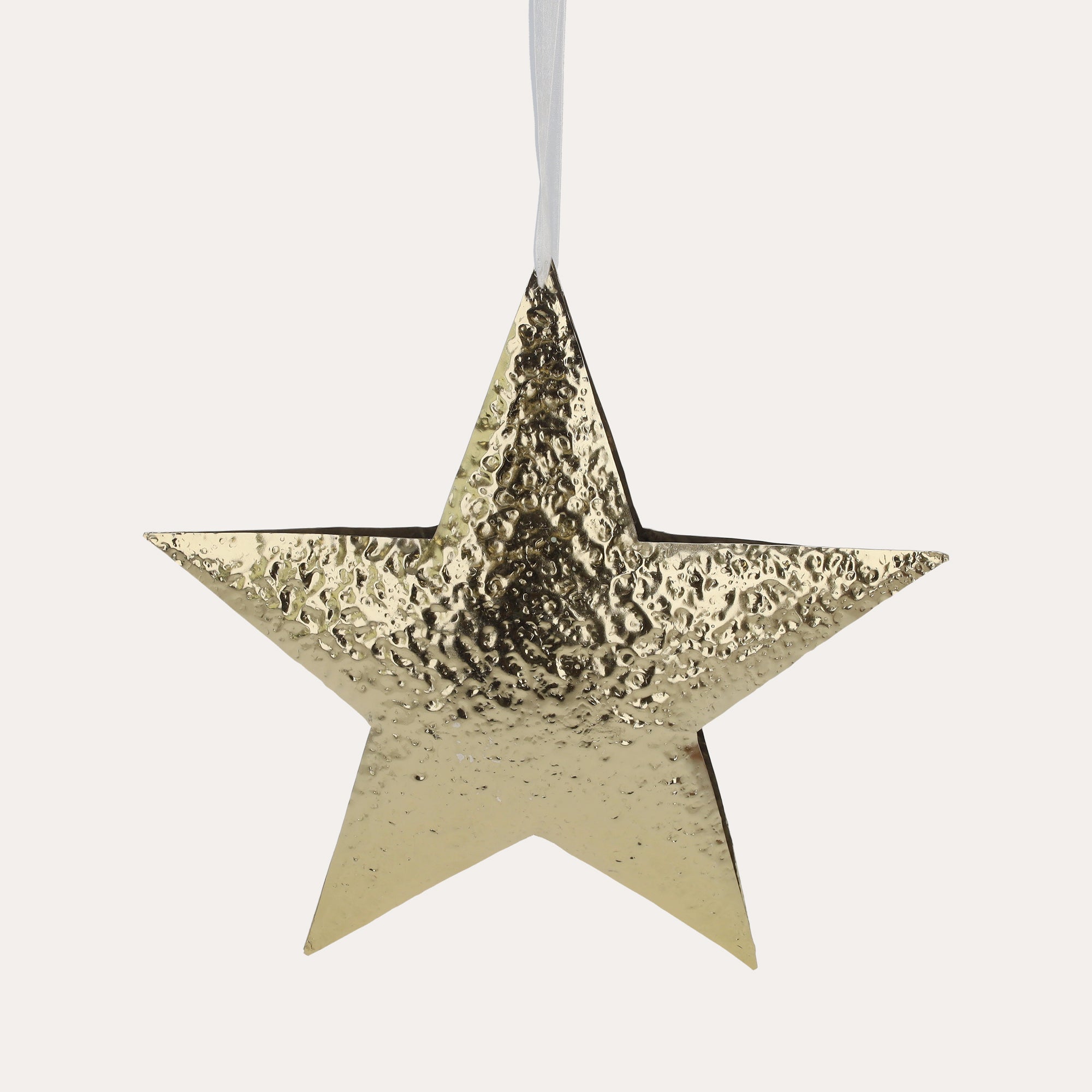 Decorazione Natalizia a Forma di Stella in metallo