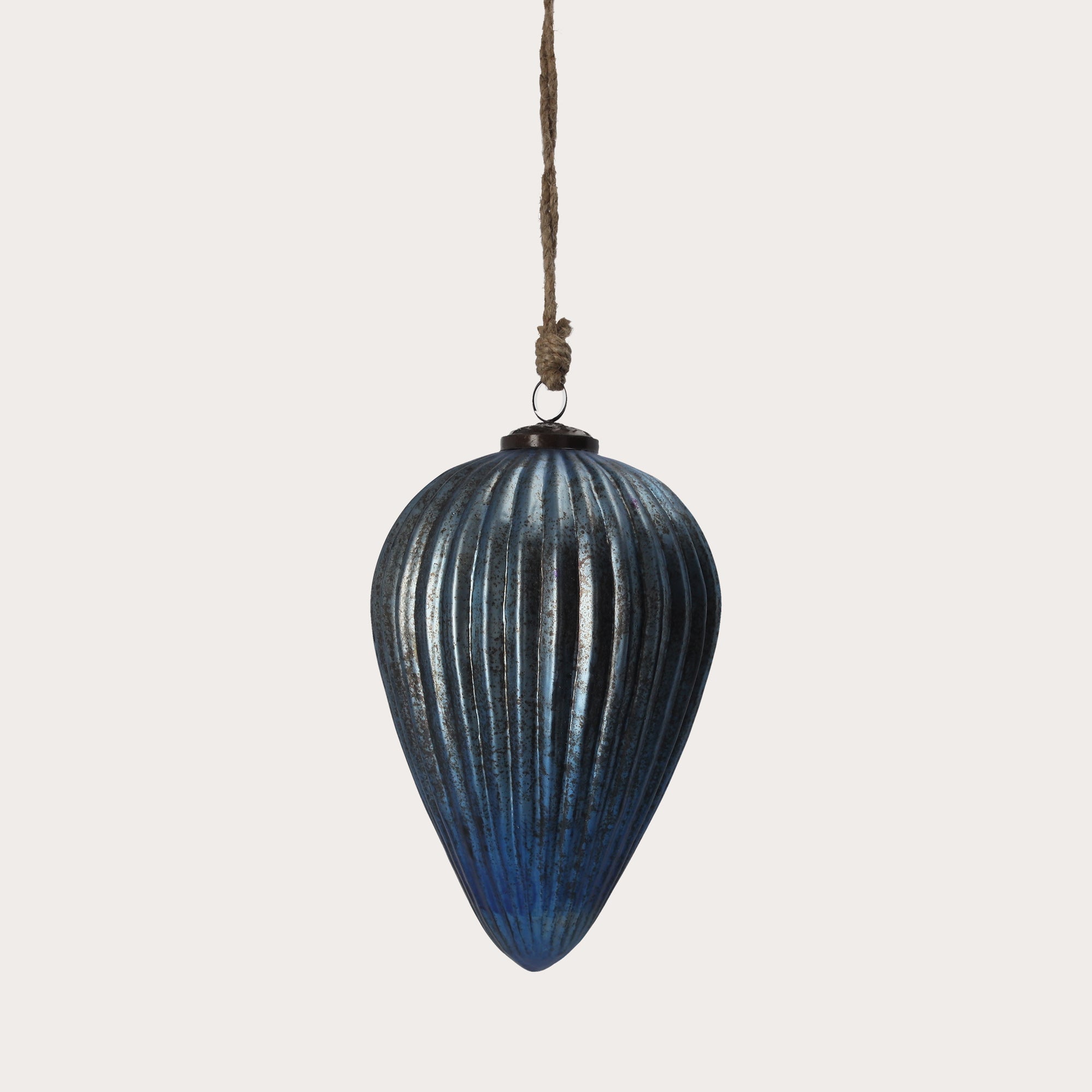 Goccia decorativa natalizia in Vetro