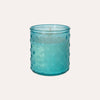 Bougie En Verre Recyclé Arôme Fruité Bleu