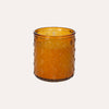 Bougie en verre recyclé à l’arôme de vanille orange