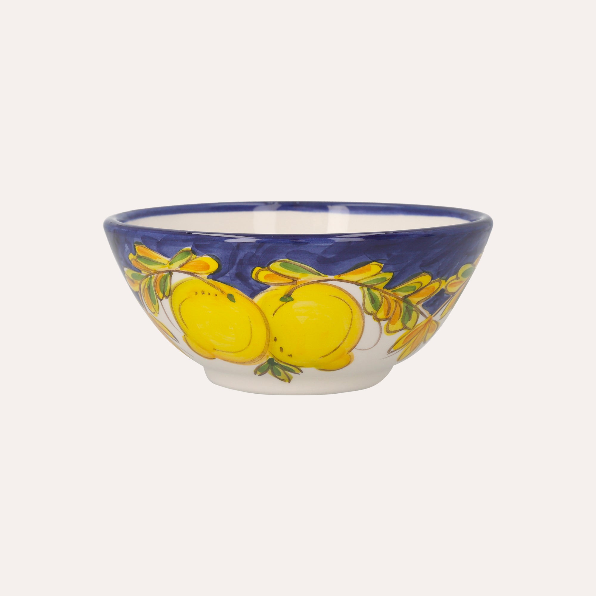 Ciotola in Ceramica Piccola con motivo decorativo Limoni