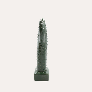 Fico d'India Decorativo in Ceramica Verde H.36x18x9 cm
