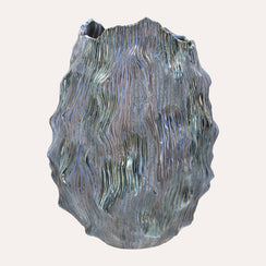 Decorative Turquoise Ceramic Vase