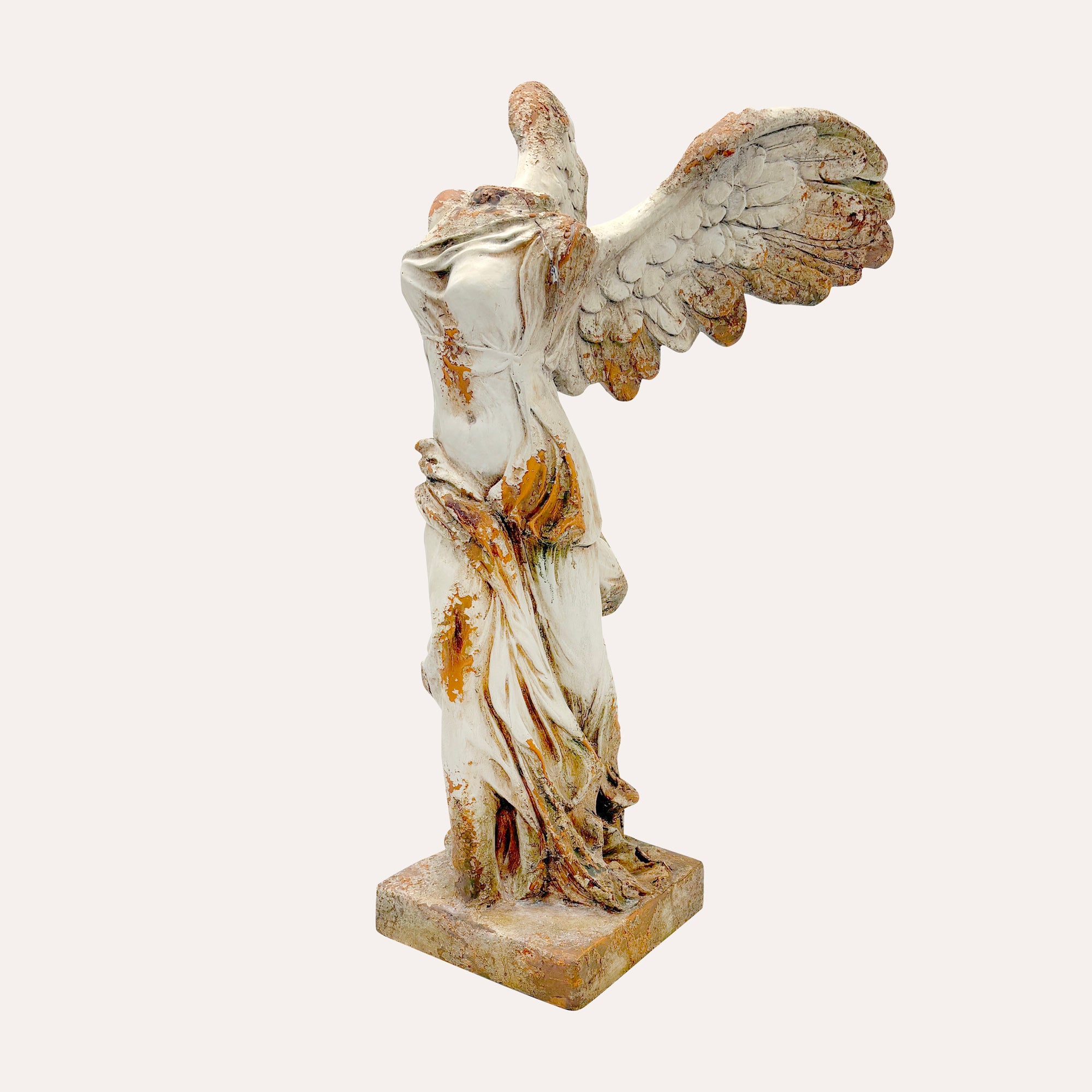 Statua Vittoria con Ali in Resina H. 87 cm