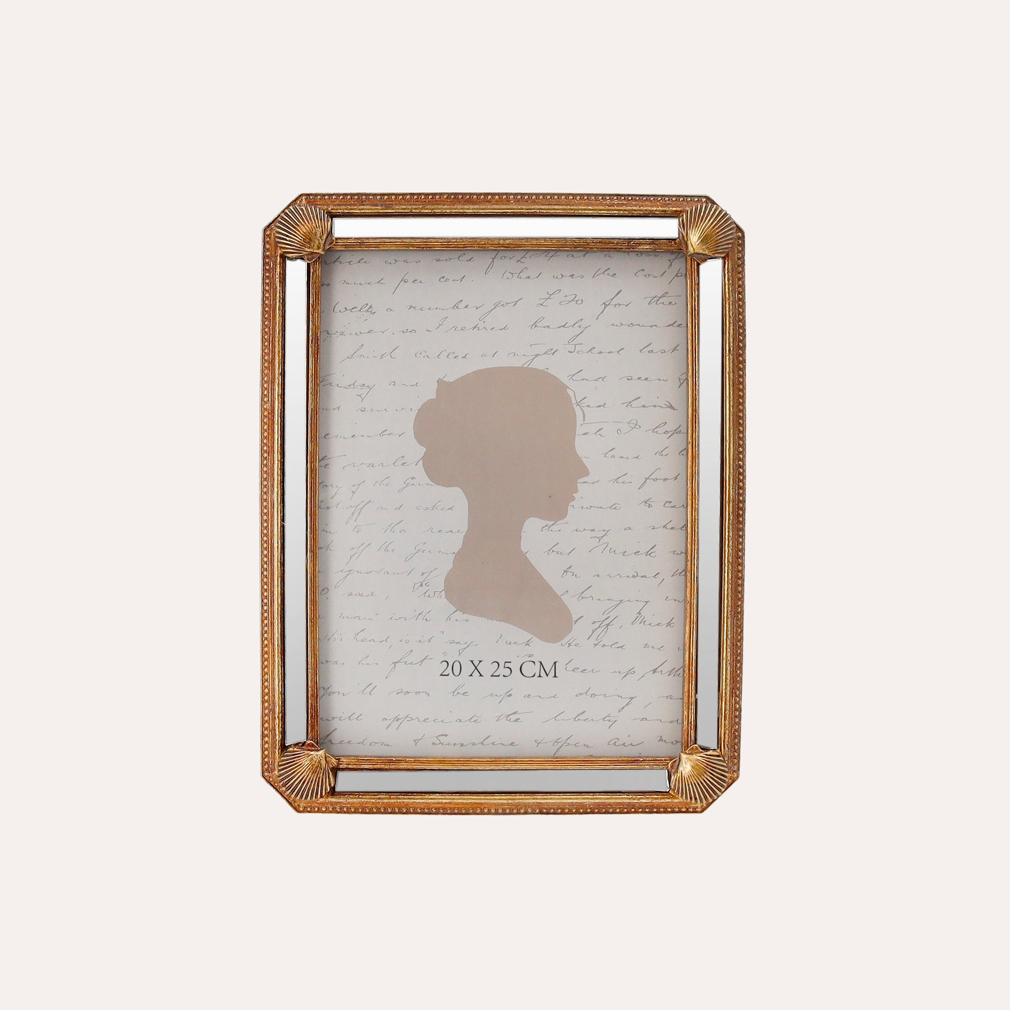 Golden Shells Pattern Photo Frame (16x25cm)