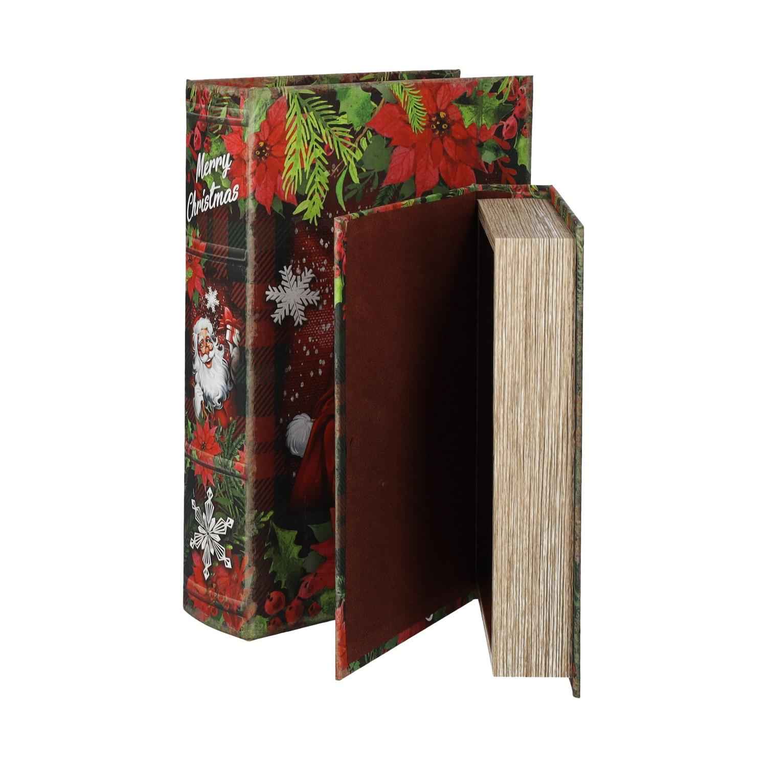 Coppia Scatole Libro Babbo Natale