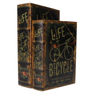 Set di Scatole Libro "Bike"