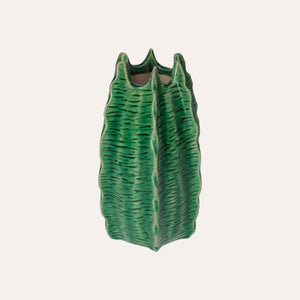 Vasetto Decorativo a Forma di Cactus in Ceramica