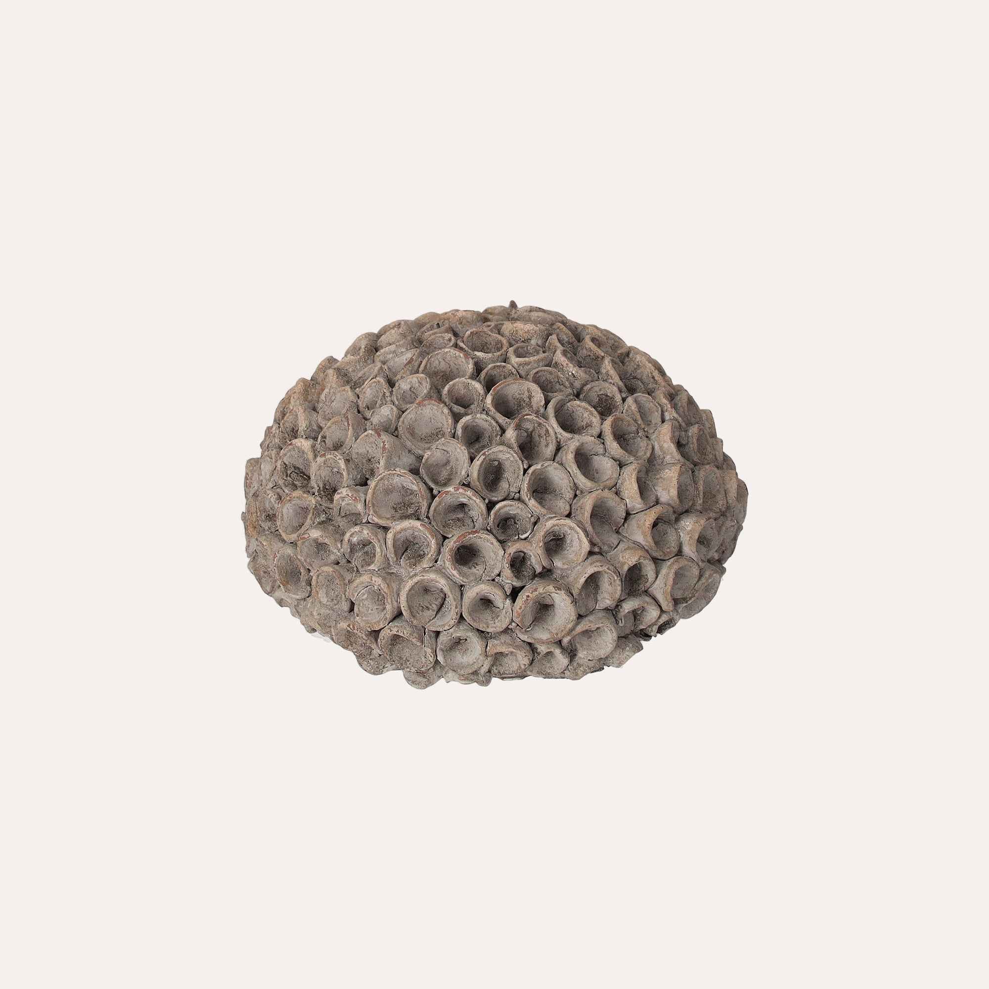 Corallo Decorativo in Resina Grigio Grande