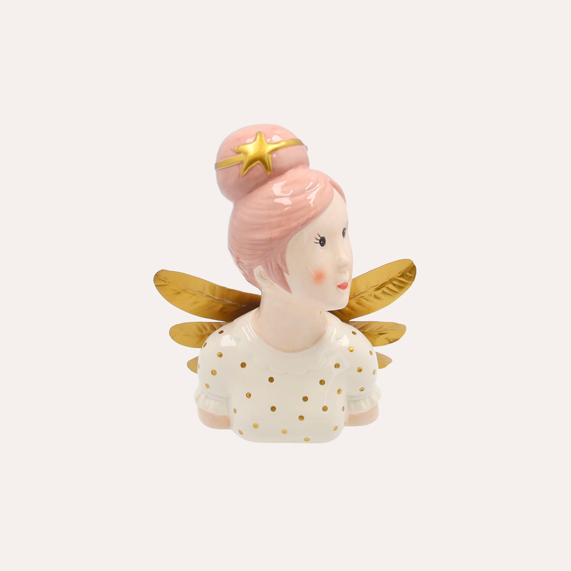Busto Fatina in Ceramica – 25 x 21 x 10 cm
