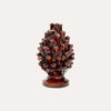 Pigna Artigianale in Terracotta Rosso Bordeaux H.16x26 cm