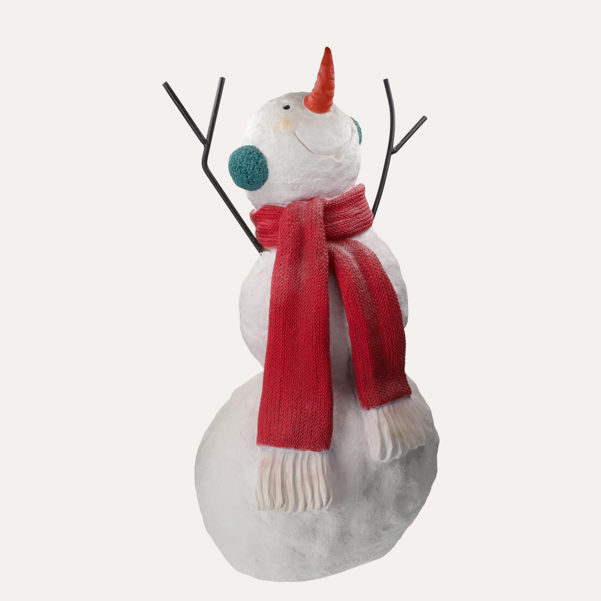 Statua Pupazzo di Neve in Resina 54×37×H.89 cm