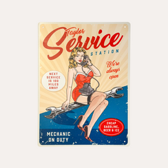 "Taylor Service" Tin Sign 40x30 cm