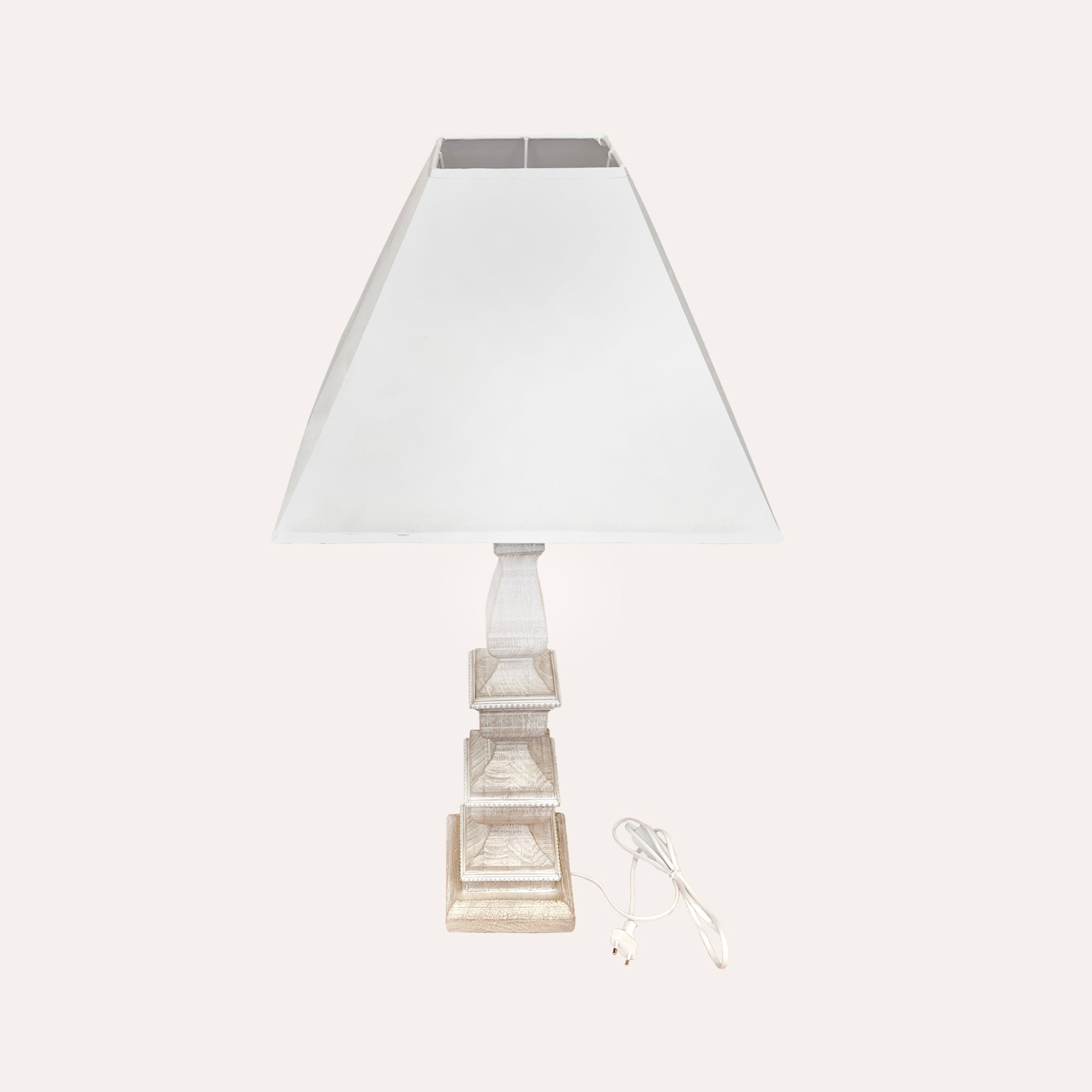 Square Table Lamp with Shade
