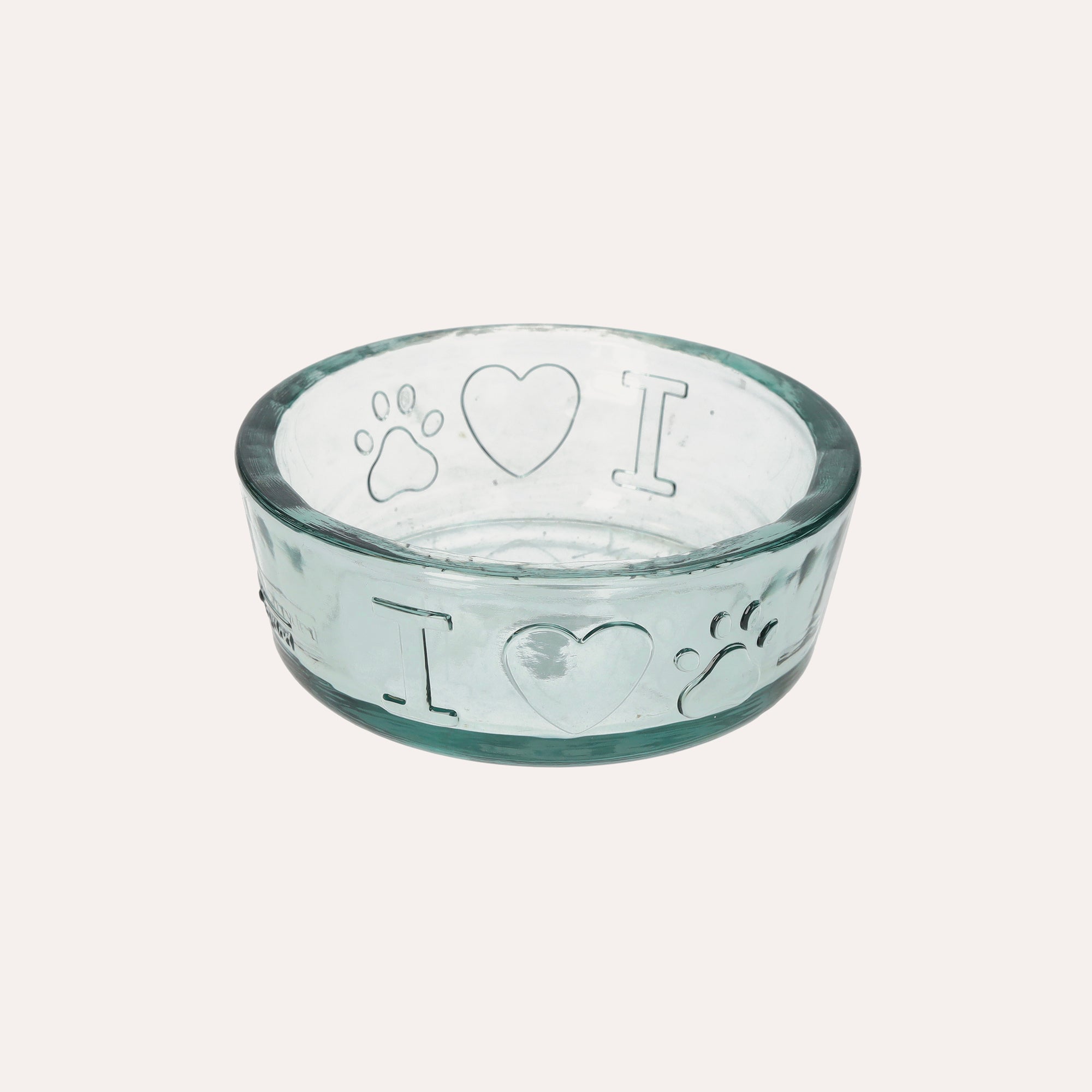 Glass Cat Bowl