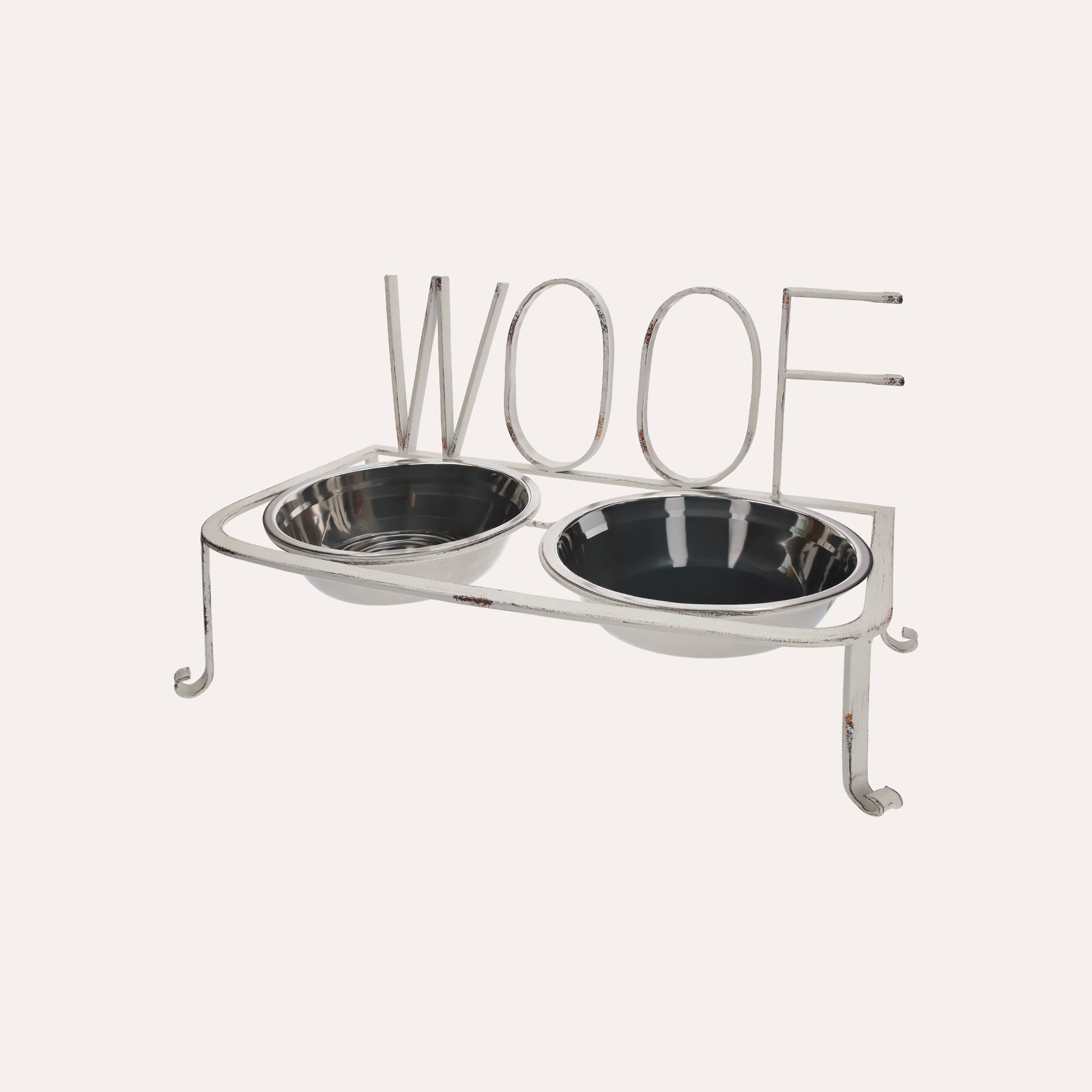Stainless Steel Bowls With Iron Stand