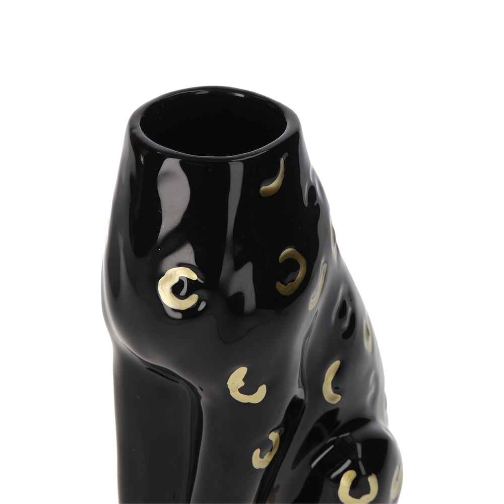 Vaso in Ceramica “Pantera” – Eleganza Moderna per la casa